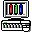 A pixel gif of different pages being opened on a computer.